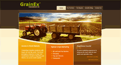 Desktop Screenshot of grainex.net